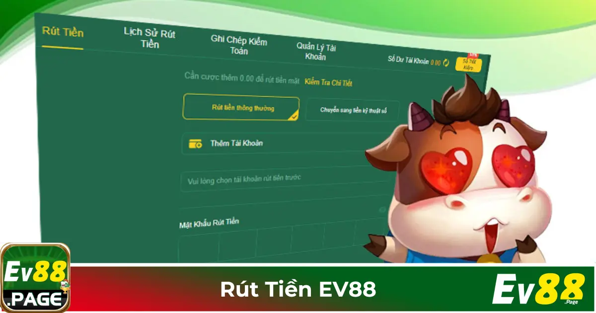 Rút Tiền EV88 – Cách Nhận Thưởng Nhanh Chóng & Chính Xác 1 Điều Kiện & Quy Trình Rút Tiền Tại EV88